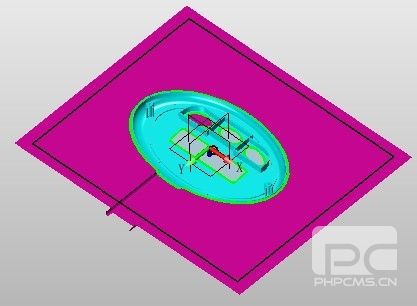 南宫28ng3D2012亮点之区域设计分型面