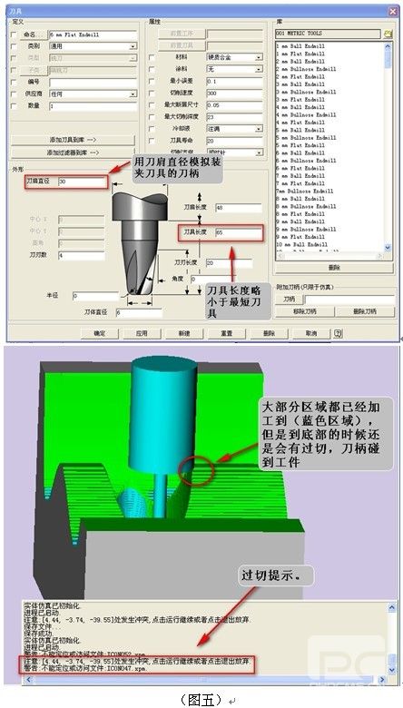 计算最短刀具长度