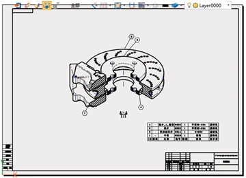 实例教程51：汽车刹车盘工程图应用
